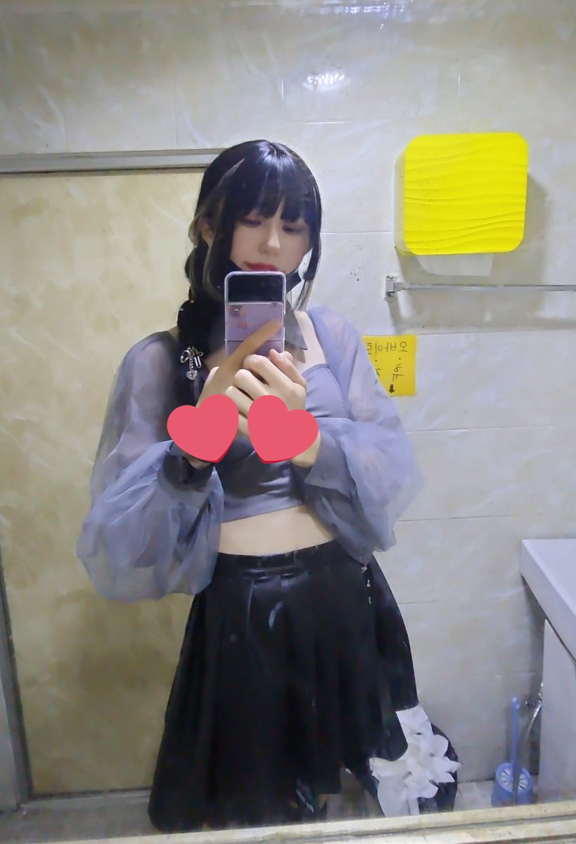 momoachimomo's tweet photo. 땋으면 이런느낌쓰~💜

예쁘니들 날보러 와라아~ 난 언제나 피에스타야!

#여장 #시디 #대구시디 #FIESTA #피에스타 https://t.co/BeP3fgGJJu