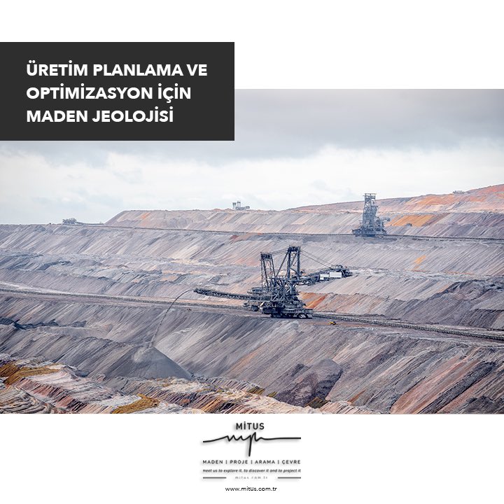 Mitus üretim süreci üzerindeki artan baskılar sonucunda tutarlı ve doğru jeolojik girdinin korunmasının zorlaştığı koşulları öngörerek en verimli üretimin sağlanması için maden jeolojisinin örnekleme ve analiz sürecine yardımcı olmakta ve bu sürecin denetimini de yapmaktadır.