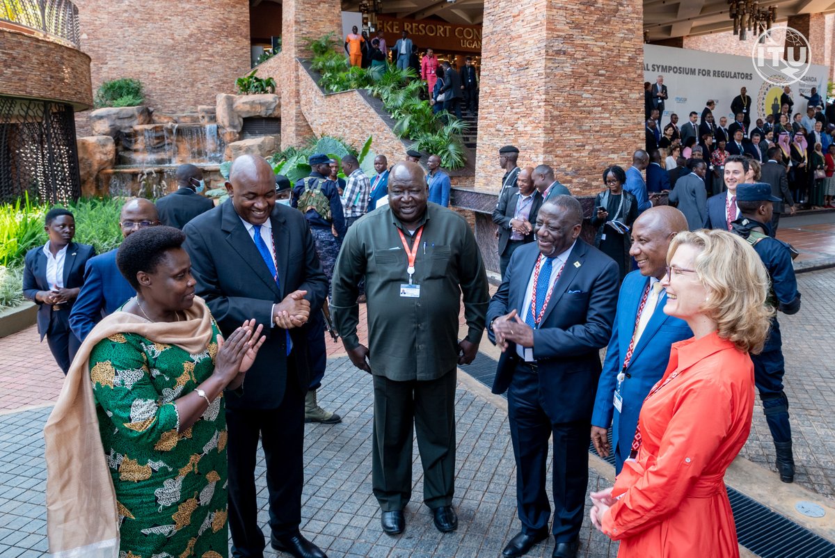 CEOEastAfrica's tweet photo. #CEOOfTheWeek
Congratulations to George William Nyombi Thembo (@UCC_ED) the Executive Director of the @UCC_Official for successfully hosting and chairing the just-ended @ITU Global Symposium for Regulators 2024 (GSR-24) which was held at the @SRCC_Uganda in Kampala, between the 1st - 4th of July 2024.
Organized by the International Telecommunication Union (ITU)⏤ the UN Agency for Digital Technologies – the symposium brought together over 600 participants including Ministers, Heads of Regulatory Authorities, industry executives and academics to discuss "strengthening our collective capacity to navigate the fast-changing technology landscape and drive sustainable and inclusive digital transformation," according to Cosmas Luckyson ZAVAZAVA, PhD., Director of ITU's Telecommunication Development Bureau.
Some of the topics discussed include generative AI and robotics, building an inclusive, safe and sustainable space economy, and the required interventions in addressing climate change challenges.
H.E @jessica_alupo, the Vice President of the Republic of Uganda represented H.E President Yoweri Kaguta Museveni at the symposium. Doreen Bogdan-Martin (@ITUSecGen), the Secretary-General (ITU) and Hon. @CHRISBARYOMUNS1, Uganda's Minister of ICT and National Guidance, were in attendance.
At the meeting, Mr. Nyombi Thembo was elected the Chair of the GSR-24.
The meeting endorsed a set of regulatory guidelines to maximize the benefits of transformative information and communication technologies (ICTs).
The “GSR-24 Best Practice Guidelines" include a series of considerations for balancing innovation with regulation to create a positive impact on societies and economies from emerging technologies such as artificial intelligence (AI).
"As we navigate the transformative landscape of digital technologies, the importance of impactful regulation cannot be overstated," remarked Nyombi Thembo.
“Our shared learnings and collaborative efforts are crucial in shaping a regulatory environment that not only fosters innovation but also ensures that the benefits of technological advancements are widely shared. By recognizing the interdependencies with other sectors, we can create a cohesive framework that supports sustainable development, economic growth, and inclusivity. Together, we have the power to turn technology into a force for positive change, illuminating pathways to a brighter, more connected future," Nyombi Thembo added.