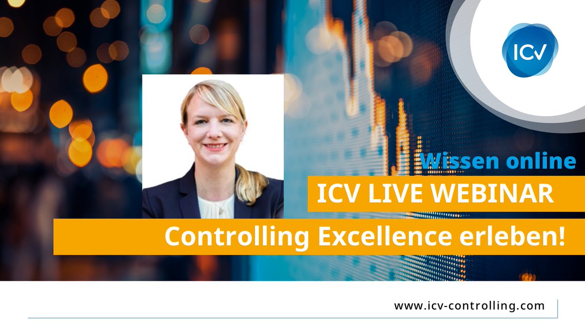 Über #KI im Finanzbereich referiert Judith Leopold, Leiterin des #ICV Fachkreises Change Management &amp; Finance, im ICV Live Webinar am 02.10.204. Das Event richtet sich an CFOs und FinanzexpertInnen, die innovative Lösungen suchen.
Mehr unter:
icv-controlling.com/de/events/ki-i…
#controlling