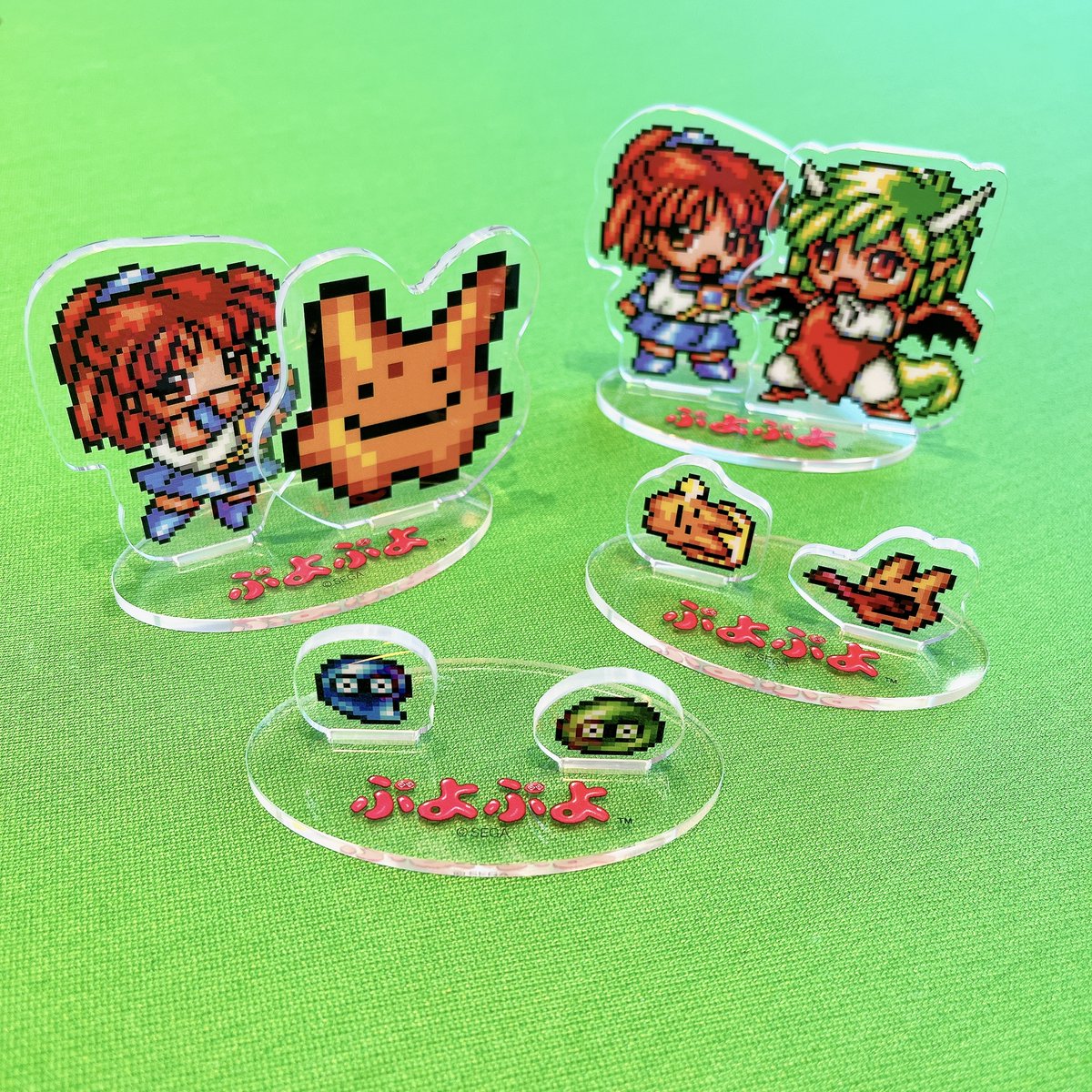 ˏˋ グッズ情報 ˎˊ˗ #ぷよぷよ のプライズが新登場🆕✨ 🟡ピクセルペア