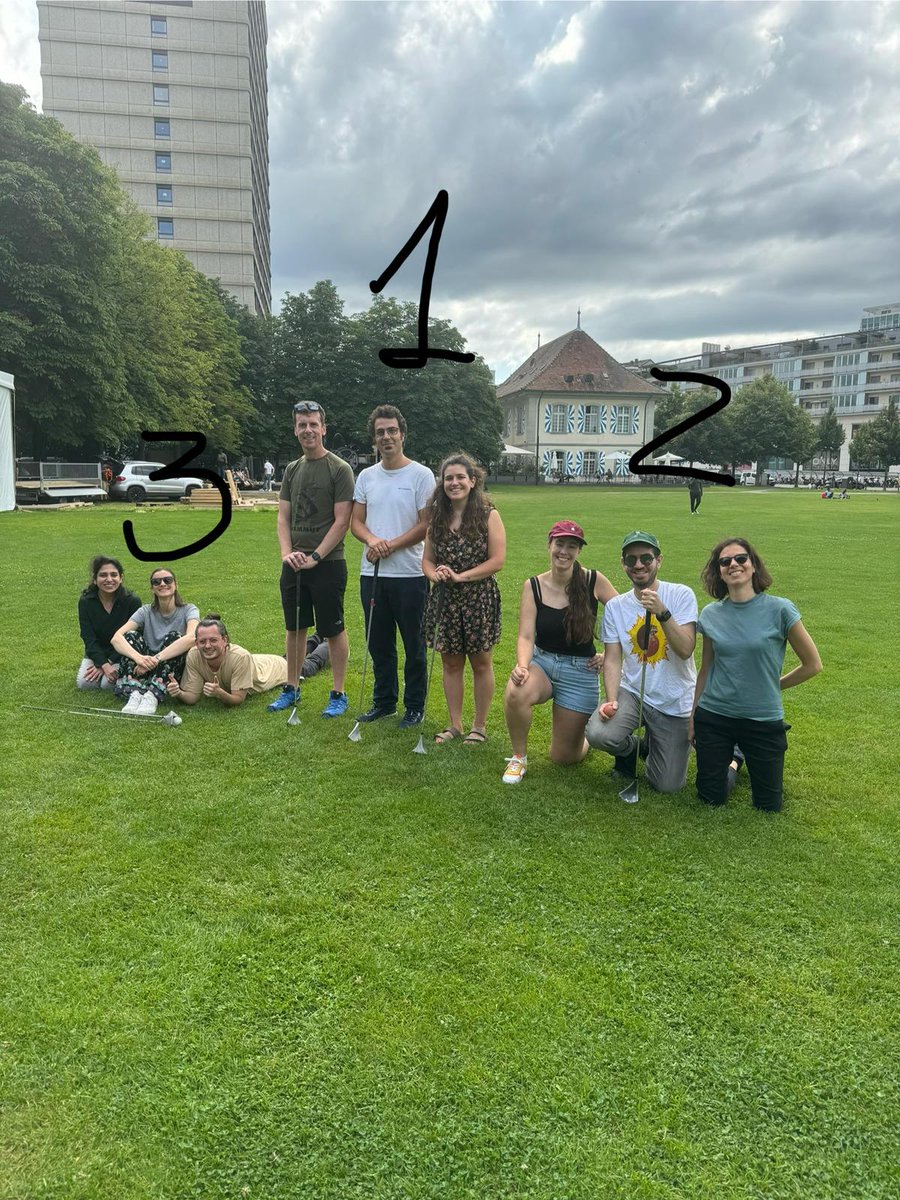 inseitbiotech's tweet image. We had an amazing day with the @ParadisiResLab playing urban-golf in Fribourg! 🏌️‍♀️🌟 We explored the city, had fun, and our team won! 🏆🎉 #TeamOuting #inSEIT #ParadisiGroup