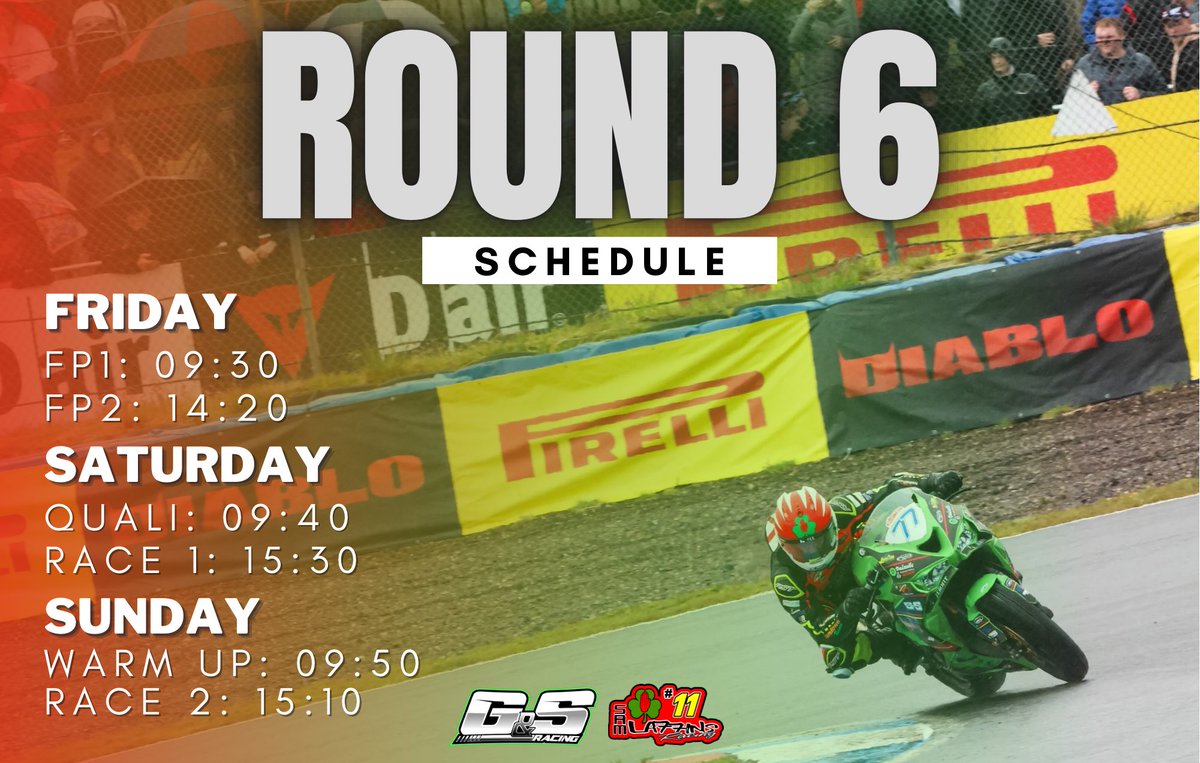 Round 6 schedule is here!

#racing #bsb #britishsuperbikes #britishsupersport #supersport #motorsport #brandshatch