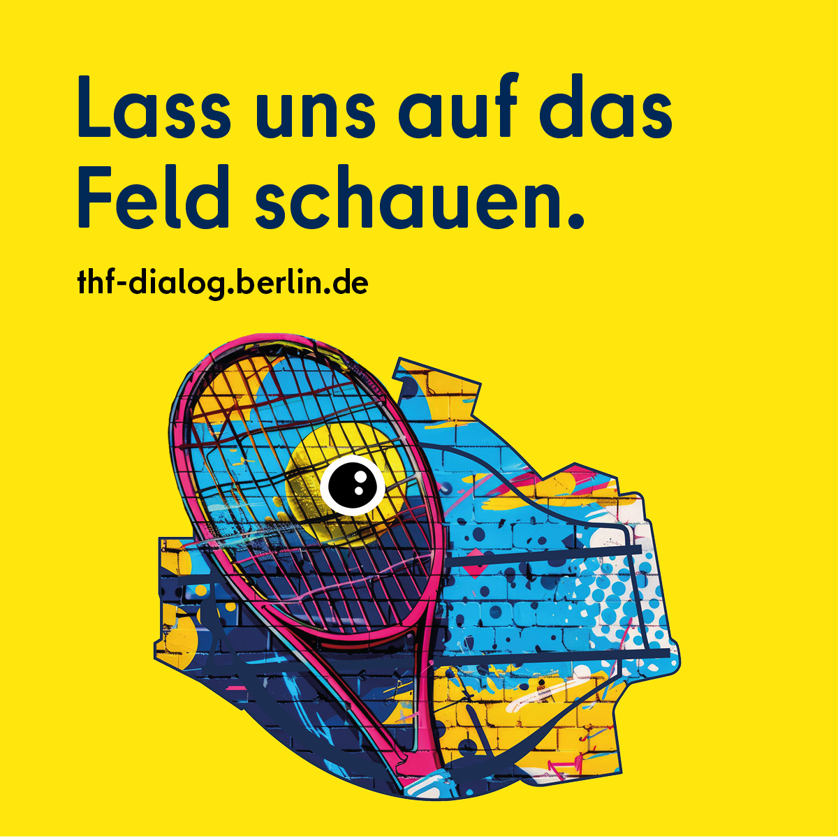 SenStadtBerlin's tweet photo. Lass uns auf das Feld schauen. Rund ein Jahr lang läuft der Dialogprozess Tempelhofer Feld. In dieser Zeit entwickeln die Teilnehmenden Ideen und Perspektiven, wie das #TempelhoferFeld genutzt werden könnte. Diese fließen in einen internationalen Ideenwettbewerb ein. https://t.co/l7FEnQBAfG