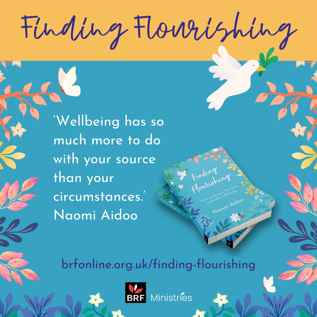 Finding Flourishing is OUT on Friday! <a href="/naomiaidoo_/">Naomi Aidoo</a> challenges us to rethink 'work life balance' &amp; instead see wellbeing from God's perspective. It's a great book AND for pre + 1st week orders Naomi is offering a FREE 4-wk LIVE virtual book club running from July 29-Aug 23, 2024.