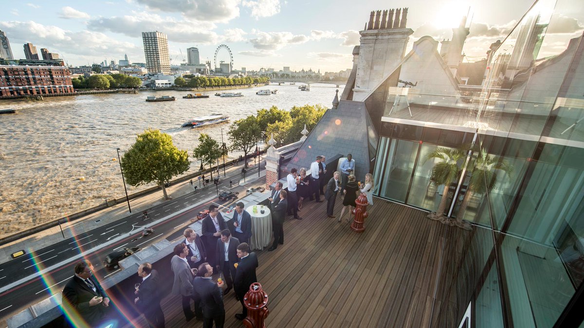 👀 Looking for the perfect venue to host your next event? 

Our central London venue offers striking views of the River Thames, a vibrant atmosphere, and top-notch service, making it the ideal spot for a memorable gathering! 

Enquire below👇 
bit.ly/3Y4zNoF
