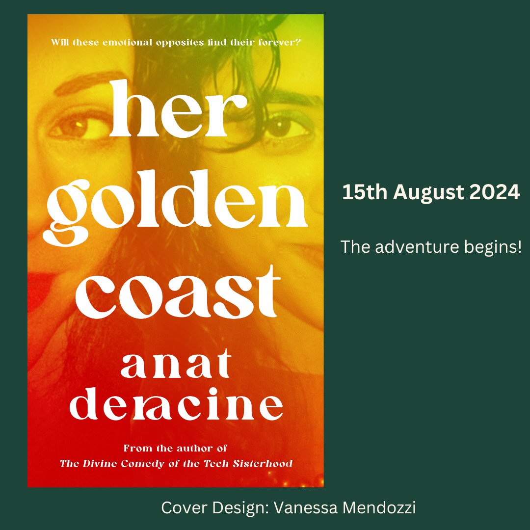 It's happening. Lots of lovely people came together to make this a reality. My second novel comes out on 15th August! It's a sapphic friends-to-lovers story set in Silicon Valley. If you'd like to read it, add on Goodreads: goodreads.com/book/show/2164…

#WritingCommunity  #booktwt