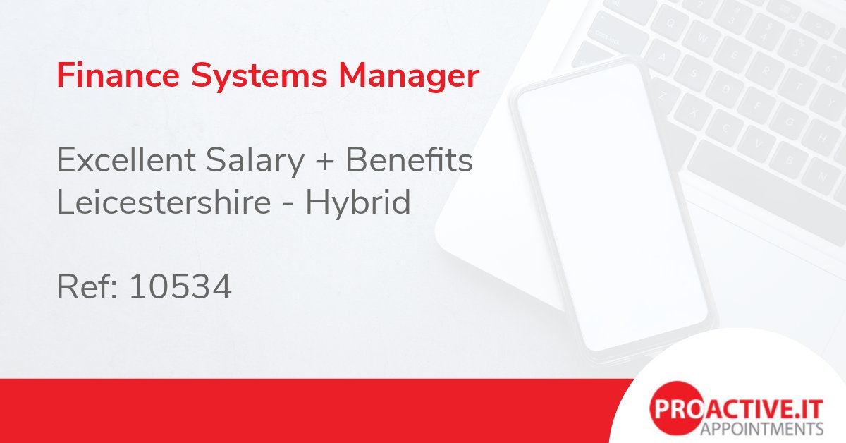 ProactiveIT_UK's tweet image. The successful applicant will be responsible for system changes, supplier management, governance, lifecycle management, design, consultation, and implementation within Oracle EBS and HFM.
lnkd.in/eQv8NZEe
#OracleEBS #OracleHFM #ITIL