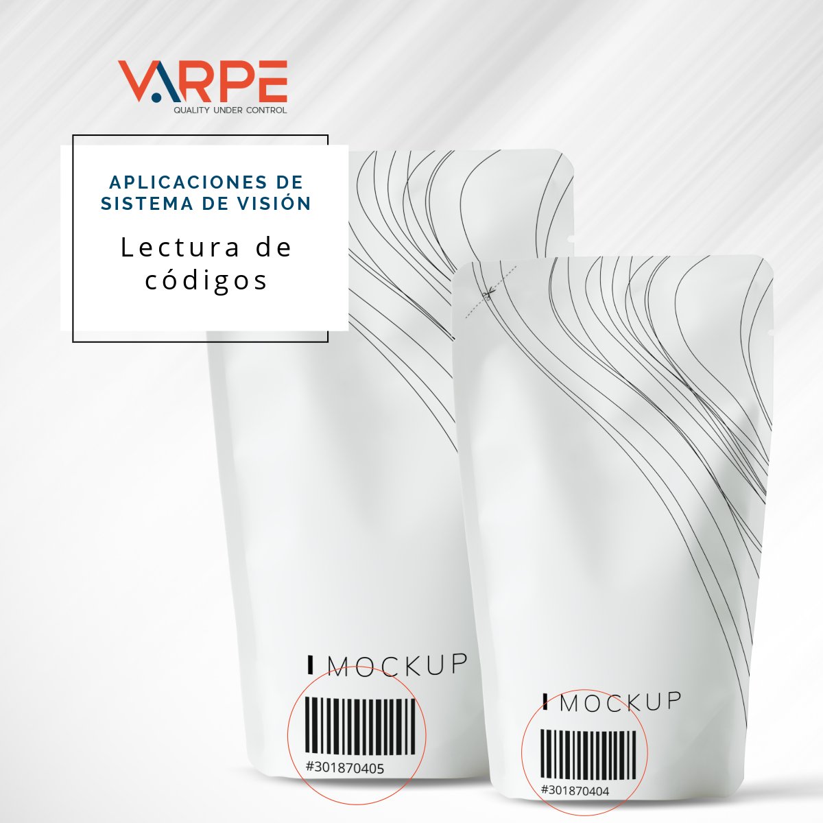 Varpe_Quality's tweet photo. 👁️‍🗨️ Thanks to code reading, it quickly detects a different code and avoids errors in your production line. https://t.co/XTz1g4QMnt