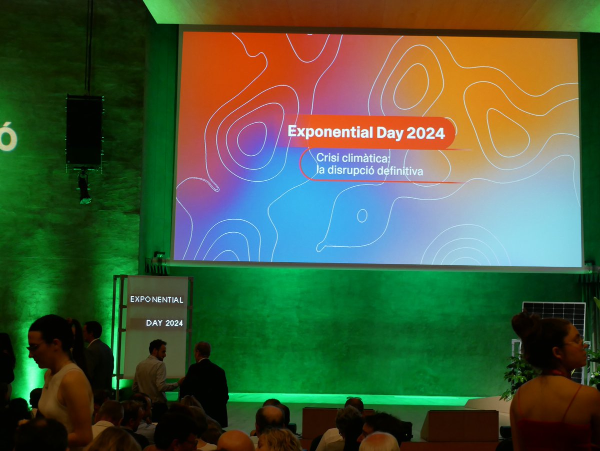 accio_cat's tweet photo. 🌍 L'#ExponentialDay24 omple l’Auditori AXA en una jornada centrada la crisi climàtica, la disrupció definitiva.
No et perdis la sessió en directe! ⤵️
https://t.co/dqBt9DFWc5 https://t.co/ZrKPHLXTc6