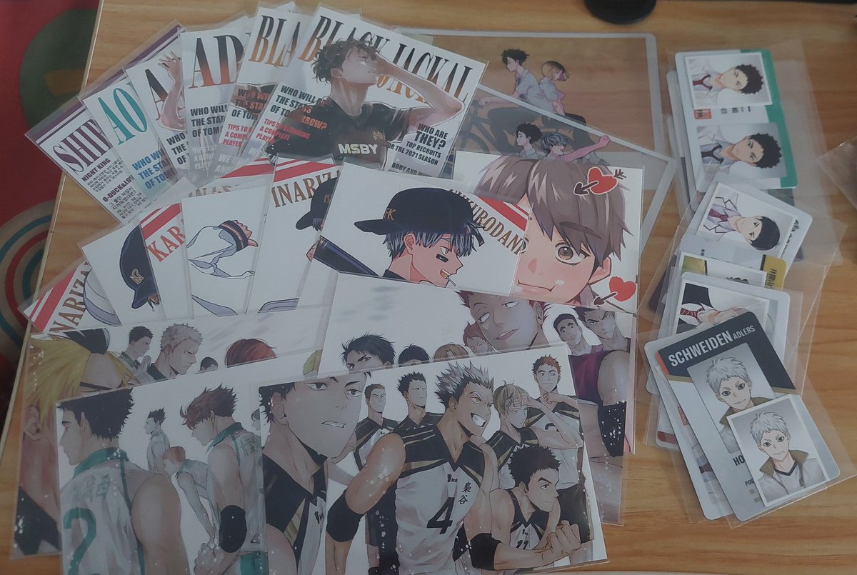 hyphennz_'s tweet photo. ปล่อยของไฮคิว/จจสค้าบบ
ไฮคิว : โปสใส บัตรนร. โปสเซ็ตชุดแข่ง โปสเซ็ตแม็คกาซีน โปสเซ็ตเบสบอล
จจส : กาชาปองเวอร์ 2 พวกกุญแจ โปสเมงุมิ
ค่าส่ง 40/60 พร้อมส่งทันที

#ตลาดนัดไฮคิว #ตลาดนัดจจส #ตลาดนัดJJK https://t.co/Ga61e9m12m