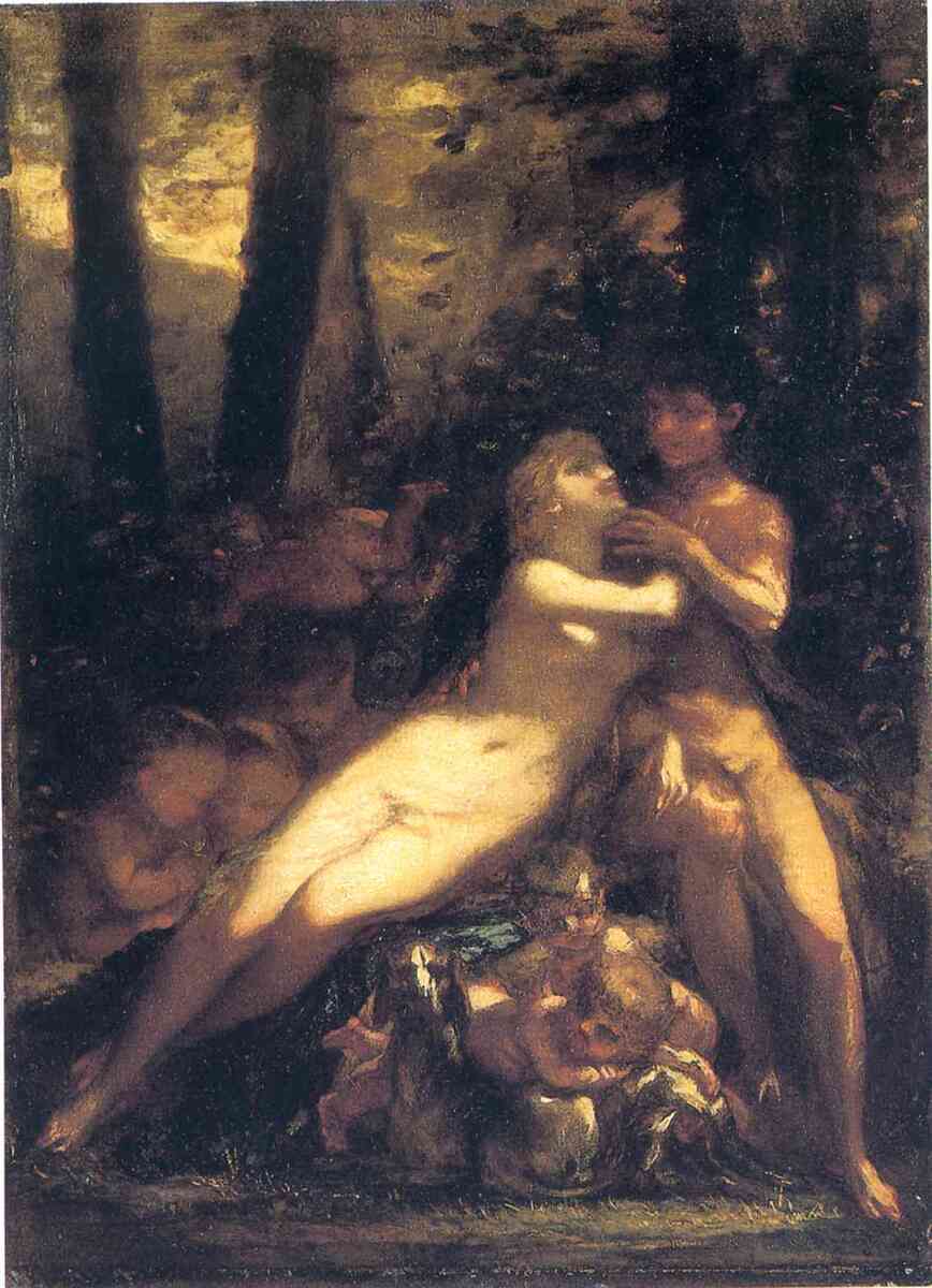 Study for " Venus And Adonis" wikiart.org/en/pierre-paul…
