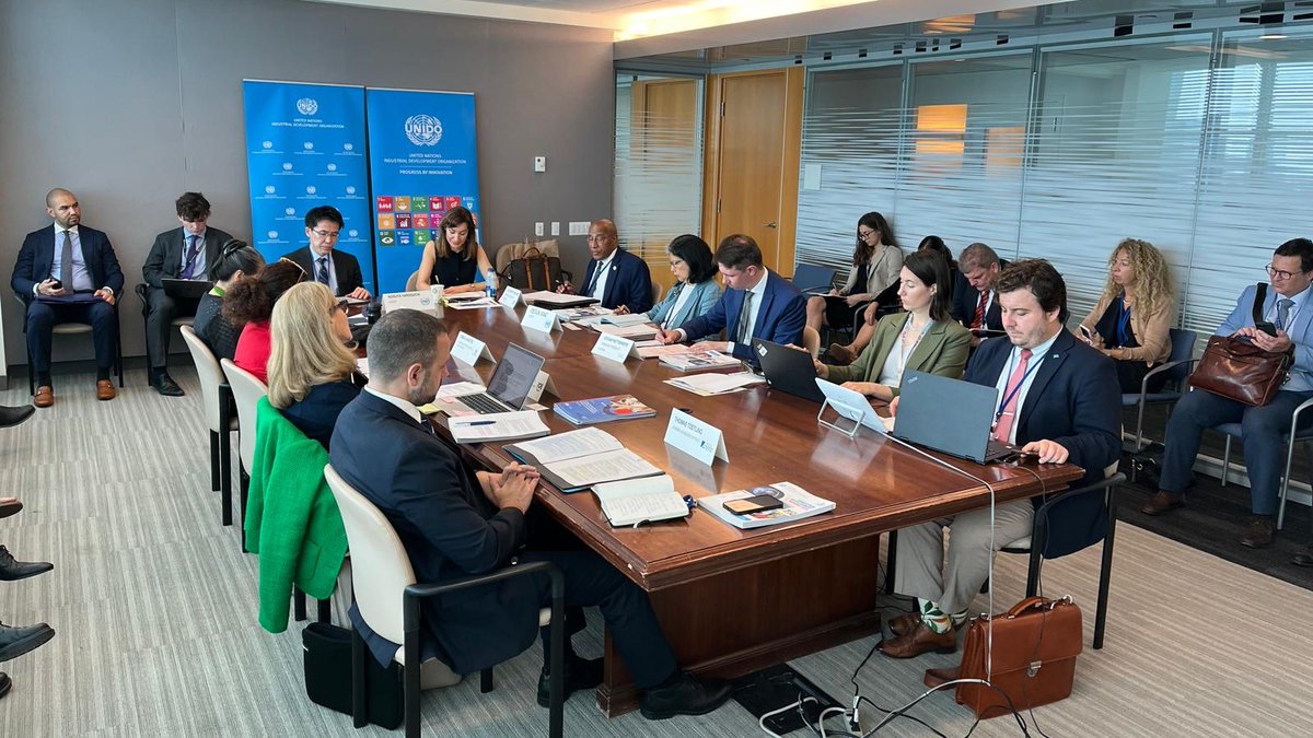 📢UNIDO presented its Industrial Development Report #IDR2024 at the High-level Political Forum (#HLPF) on #SustainableDevelopment in New York.
👉Read about the event: unido.org/news/unido-pre…