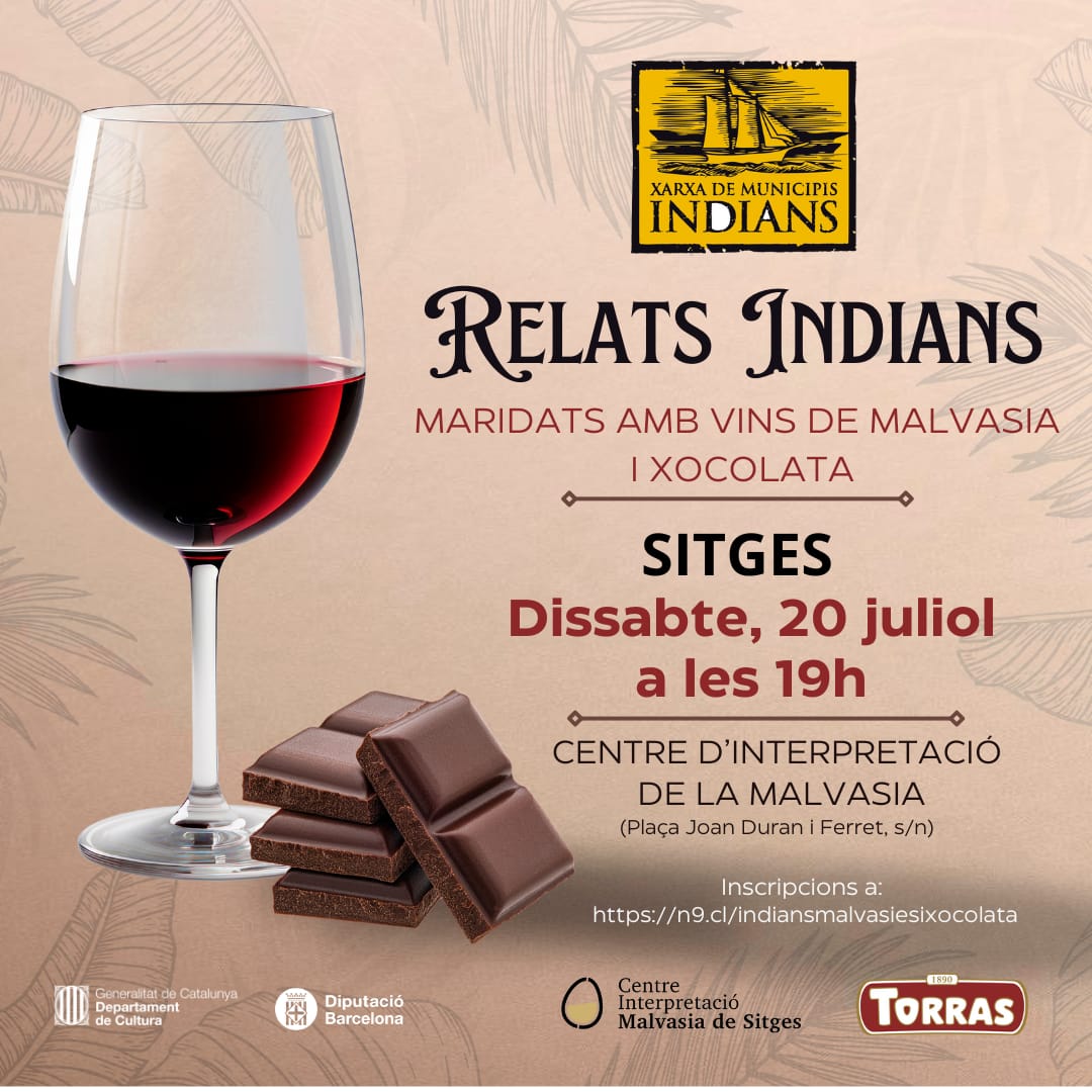 La Festa de la Mare de Déu del Carme segueix aquest dissabte!

El relat dels Indians protagonitzarà l'activitat, que anirà acompanyada de vins de malvasia i xocolata.

🕐 Dissabte, 20 de juliol, a les 19h
📍CIM
👉🏻 Reserva les entrades: 👉entrapolis.com/entradas/el-ll…