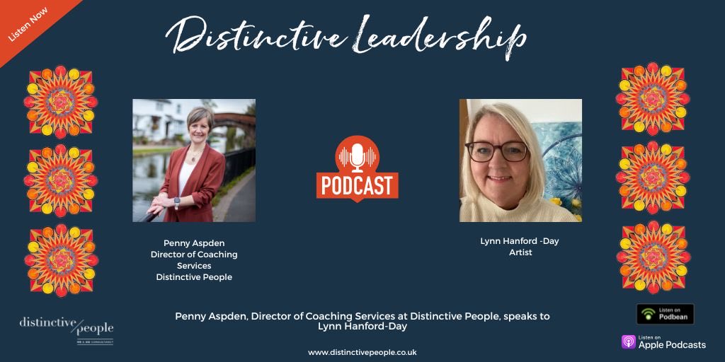 Distinctive People (@distinctivepeop) on Twitter photo Take a seat and listen here bit.ly/3W3WaYH to the next great Distinctive Leadership podcast with <a href="/penny_coach/">Penny Aspden</a> in conversation with <a href="/LynnHanfordDay/">lynn hanford-day</a> leadership coach, therapist, and artist ! #creativity #art #leadership #BeBold #BeDistinctive Take a seat and listen here bit.ly/3W3WaYH to the next great Distinctive Leadership podcast with <a href="/penny_coach/">Penny Aspden</a> in conversation with <a href="/LynnHanfordDay/">lynn hanford-day</a> leadership coach, therapist, and artist ! #creativity #art #leadership #BeBold #BeDistinctive