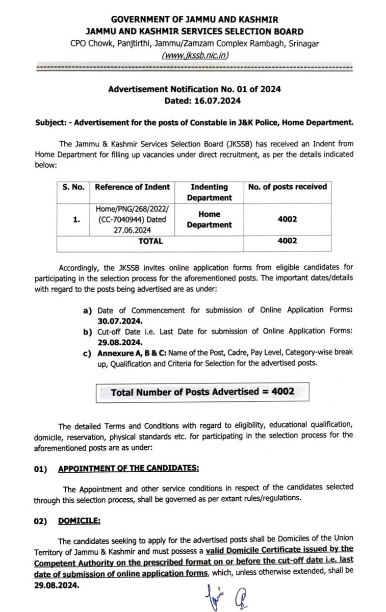 JobupdateJb's tweet image. 🔰 Jammu &amp;amp; Kashmir Police Constable Notification

👉Total Post-: 4002

👉Age Limit-: 18 to 28 Years 
👉Apply Online-: 30 July to 29 अगस्त

Kon Kon Jana Chahta Hai J&amp;amp;K Police me ?