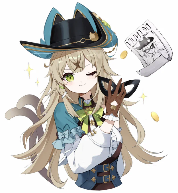 麗しき怪傑 #原神  #綺良々 