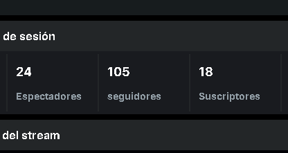 poco a poco se va recuperando lo que se tenia en twitch tanto subs como viewers, gracias por ver 😁