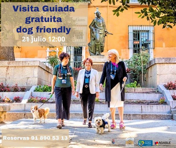 🐾📣 En honor al Día del Perro 🐕‍🦺, estamos emocionados de anunciar una visita guiada gratuita organizada por AGASLE. Únete a nosotros 😍 mediante reserva.

📍 Lugar: Oficina de Turismo
⏰ Fecha y hora: Domingo 21 de julio a las 12:00 p.m.
📞 91 890 53 13

Travelguau
@Agasle