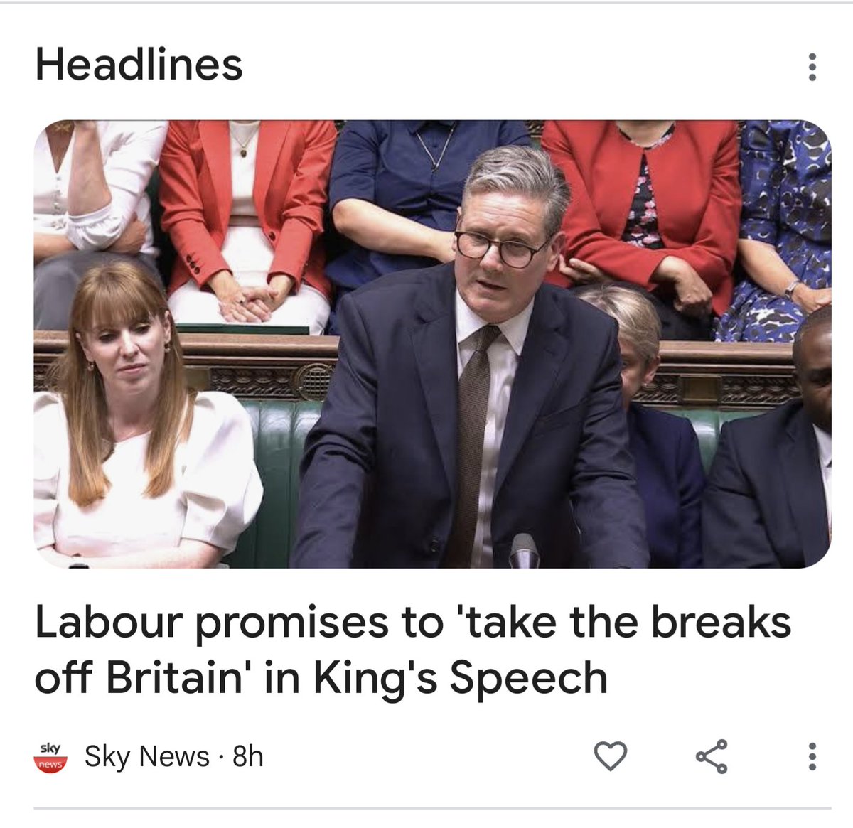 How will Britain survive without Tea "Breaks" - come on Sky, you can do better than that.