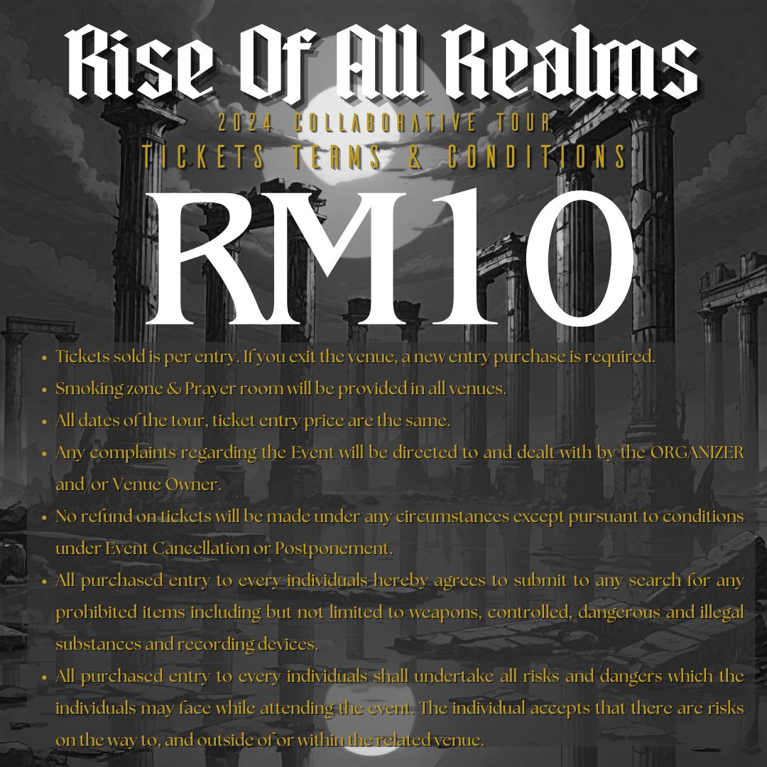 Gig RM10 sabtu ni. Bila lagi nak dapat harga mcm ni?

Ada <a href="/PatriotsMY/">PATRIOTS</a> , <a href="/PurbawaraMY/">Purbawara</a> , <a href="/MayOfScarlet_MY/">May of scarlet</a> , Inversion, ballad For layla dan juga exclusive jrock band - stainless behavior

20hb Julai ni. DrumAsia Hartamas!