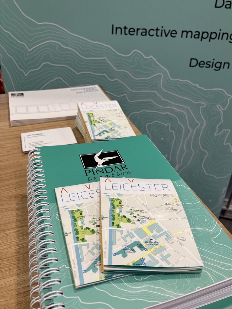 Beautiful day here in #Leicester for day two of #ActiveCity2024. Drop by our stand to say hello and pick up a free notebook and #map of Leicester

#activetravel 🚶🛴🚴
