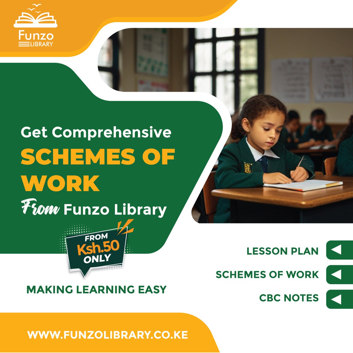 Funzolibrary's tweet image. Anguka nayo Leo. Schemes of work, lesson plans, and CBC notes all at affordable rates. Visit funzolibrary.co.ke. The Genzs need quality #schemesofwork #lessonplans #cbcnotes approved by cabinet secretaries crazy kennar