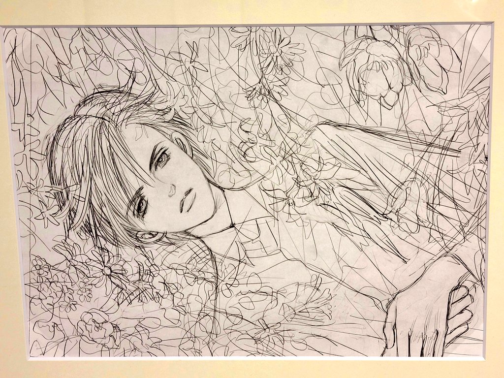 清水玲子先生の原画展行ってきました✒️🚶✨憧れの原画を細部まで見れ