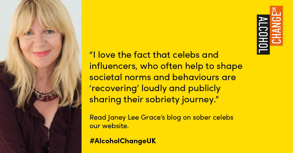 Alcohol Change UK (@alcoholchangeuk) on Twitter photo Celebrities opening up about their alcohol-free lifestyles is so vital in showing people that living life alcohol-free is completely normal!🧡
Check out <a href="/janeyleegrace/">Janey Lee Grace</a>'s blog on our website for her take on celebs ditching the alcohol, and why going sober is more than just a Celebrities opening up about their alcohol-free lifestyles is so vital in showing people that living life alcohol-free is completely normal!🧡
Check out <a href="/janeyleegrace/">Janey Lee Grace</a>'s blog on our website for her take on celebs ditching the alcohol, and why going sober is more than just a