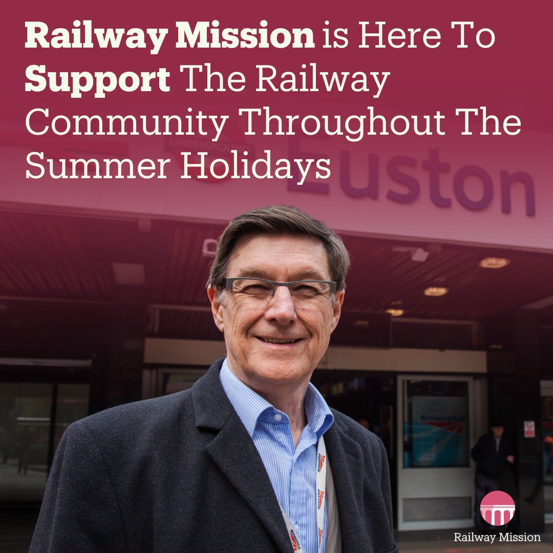 RailwyMission's tweet image. 🌞 During the summer holidays, Railway Mission Chaplains are still here for you! We&apos;re out and about across the network, offering support to all railway staff. Don&apos;t hesitate to reach out. Visit railwaymission.org or call 0203 887 7000. #RailwaySupport #SummerSupport