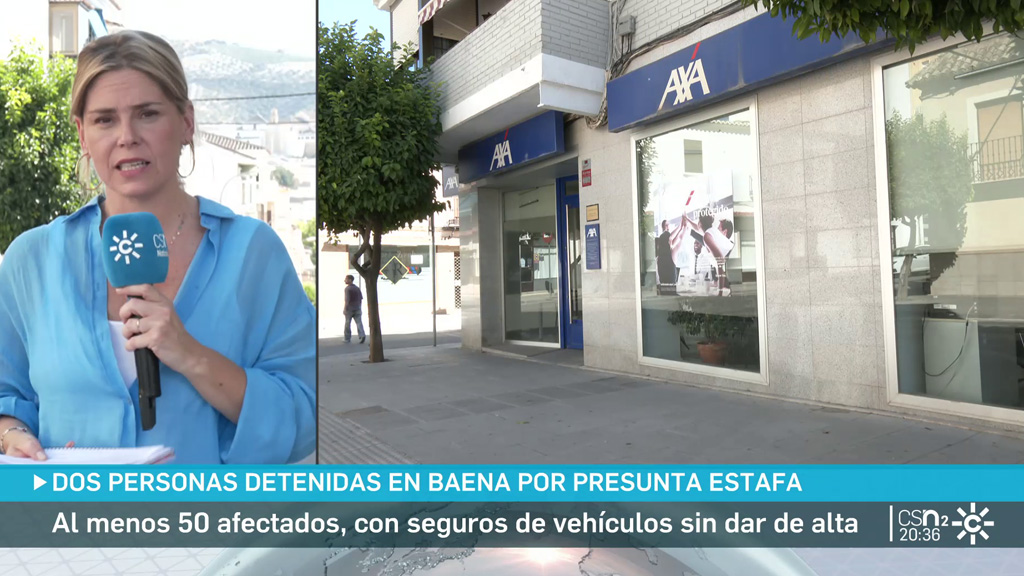Detenidos dos responsables de una agencia de seguros por estafar a 50 personas en Baena  

🌐 csur.red/TQ2X50SCYMZ