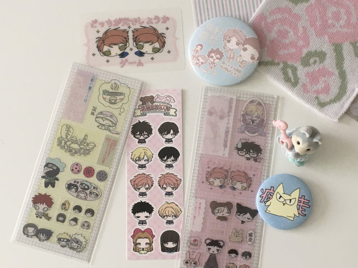 젯젯 『ただの部活』 재고판매
하이큐 오란고교 나루토 은혼 비공굿 ₍ᐢ- ̫-ᐢ₎ · °

#rt 추첨 한 분께 원하시는 굿즈를 드립니다 ♡

🏐 7/18(목) 22:00 - 7/20(토) 23:59
🎀 witchform.com/deposit_form.p…