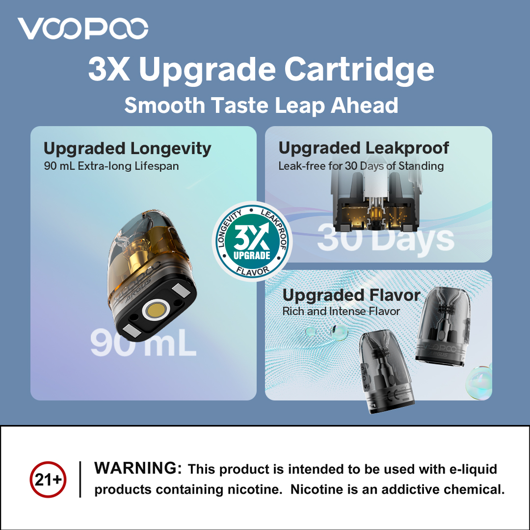 VOOPOO_OFFICIAL's tweet photo. π―π ππ₯ππ§πππ, ππ£π‘ππ’ππ©ππ ππ€π¨π¨ππππ‘ππ©πππ¨π₯
Elevate your vaping experience with the ARGUS Top Fill Cartridge. It's compatible with the ARGUS POD Family. π―
#voopoo #VapeCommunity #ArgusPodFamily #ArgusA #ArgusG2mini #ArgusG2 #ArgusP2 #vapingfun https://t.co/yAhCQZ4yJq