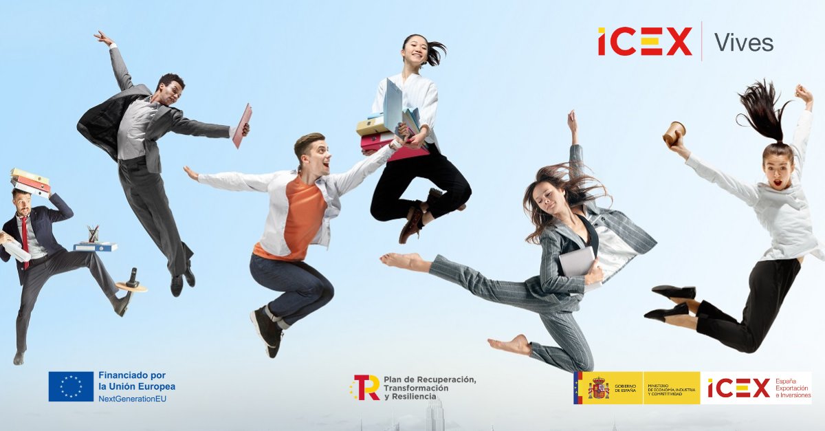 🌟Te conectamos con #empresas internacionales. 
¿Tienes entre 18 y 30 años y sueñas con vivir una experiencia internacional?👍 #ICEXVives es un proyecto de prácticas no laborales hecho a tu medida! 
i.mtr.cool/rrqmniqyhw
¡Descubre cómo formar parte de esta iniciativa!