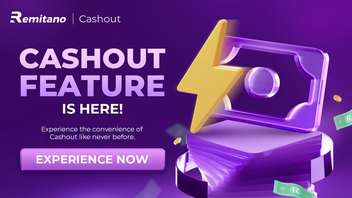 remitanoglobal's tweet photo. 🚀Introducing Cashout by Remitano! Seamlessly convert crypto to fiat directly into your account with just one click. Enjoy instant, secure withdrawals, FREE transactions during launch, and higher limits!  Learn more now!

📷 https://t.co/abAt83Tcnz https://t.co/wY72Vh39HB