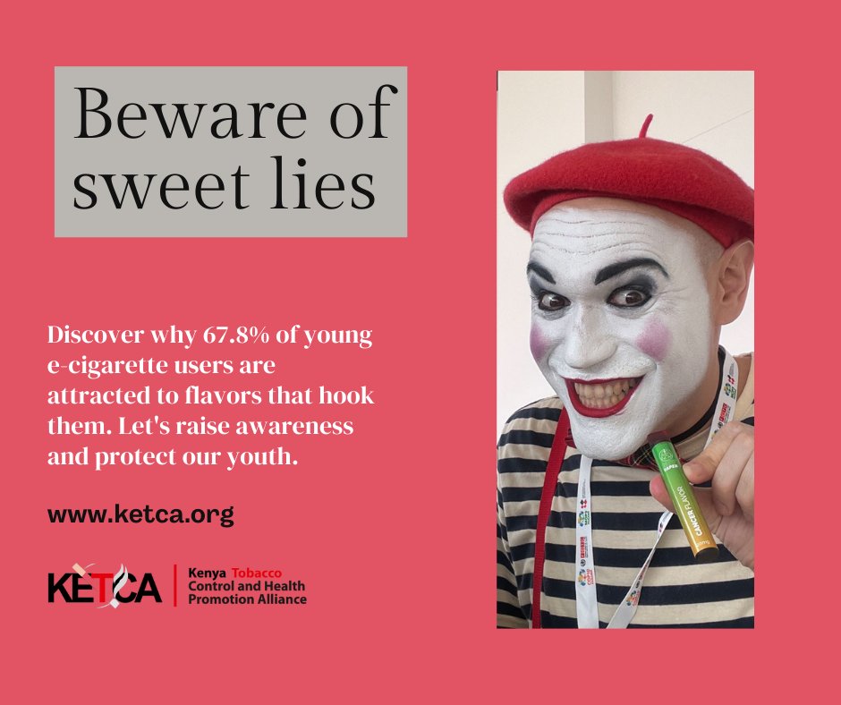 KETCA254's tweet photo. 67.8% of young e-cigarette users use them for the flavors. But beware: harmful chemicals are hidden in tobacco, making all types dangerous and adding to our nation's health burden. #HealthRisk #TobaccoTruth #ProtectOurFuture #HealthOverProfits #ActNowSaveLives https://t.co/xeZ04nMdxN