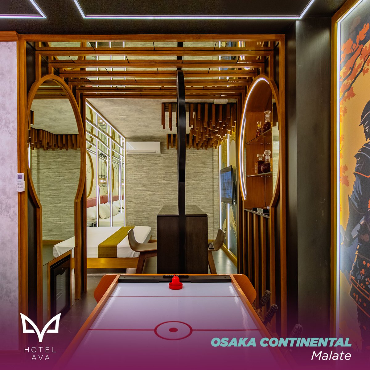 Dare to seek refuge inside the Osaka Continental Taxi Suite at Hotel Ava Malate. 🏯

Book your stay now! Click this link: tinyurl.com/yc2shurs

Send us a message for inquiries and advanced reservations. ✉️

#HotelAva
#ThemedRoom 
#JohnWick