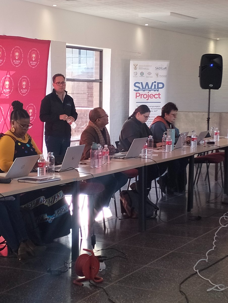 SADiLaR_ZA's tweet image. SWiP workshop update: Day 1
The SWiP workshop is currently underway @SUP and participants are eagerly looking forward to learning how to write, edit, translate, &amp;amp; contribute content on Wikipedia. #preservingLanguages #Pansalb #Wikimedia