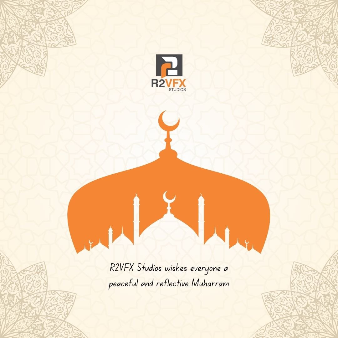 r2vfx's tweet photo. R2VFX Studios wishes everyone a peaceful and reflective Muharram. May this sacred month bring you and your loved ones blessings, harmony, and prosperity. #Muharram #PeaceAndBlessings #R2VFXStudios https://t.co/ISRJoDVliv