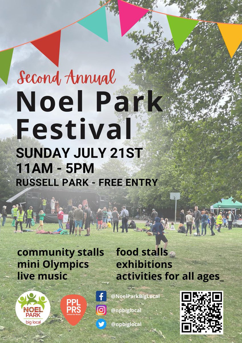 Noel Park Big Local (@npbiglocal) on Twitter photo Update: We will be carrying out works in <a href="/RussellPark_N22/">Friends of Russell Park</a> with partners from <a href="/haringeycouncil/">Haringey Council</a> over the next two days, reinstating a playing field with brand new goals - funded by us. All being well, everything should be in place on time for our festival on Sunday 🥳 Update: We will be carrying out works in <a href="/RussellPark_N22/">Friends of Russell Park</a> with partners from <a href="/haringeycouncil/">Haringey Council</a> over the next two days, reinstating a playing field with brand new goals - funded by us. All being well, everything should be in place on time for our festival on Sunday 🥳