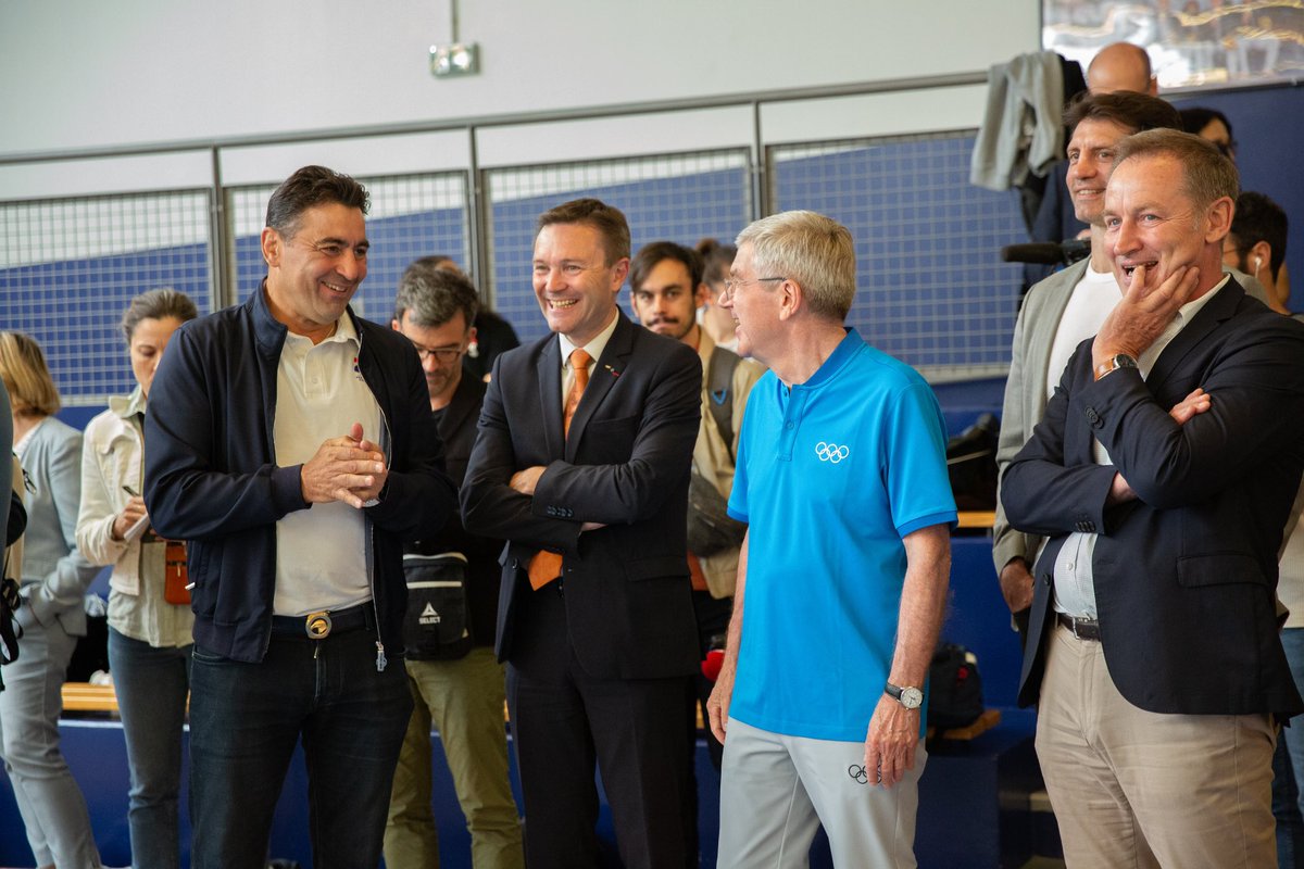 steph_nomis's tweet photo. Merci à Fabien Canu, Directeur Général de L’INSEP pour son accueil et à tous pour cette visite ! 🥋🇫🇷

📸 Crédit photo - Isabelle AMAUDRY https://t.co/2QUZIhz3Ev
