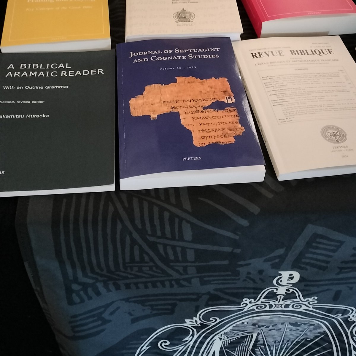 Jean Maurais (@jean_maurais) on Twitter photo <a href="/johnm/">John Martin</a> Thank you <a href="/PeetersPub/">Peeters Publishers</a> for showcasing the Journal of Septuagint and Cognate Studies at #EABS2024. Please support the Journal by encouraging your institution to subscribe. <a href="/johnm/">John Martin</a> Thank you <a href="/PeetersPub/">Peeters Publishers</a> for showcasing the Journal of Septuagint and Cognate Studies at #EABS2024. Please support the Journal by encouraging your institution to subscribe.