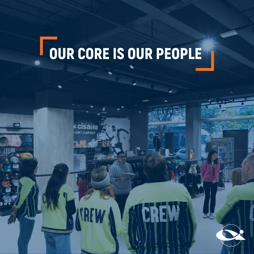 People have always been at the core of our activities 👥

We believe in #human value, respecting, listening and including every person on our #team. 

💪Passion: #sport is heart, commitment and dedication.
🤝 Team spirit: results are achieved all #together.
 
#WeAreCisalfaSporter