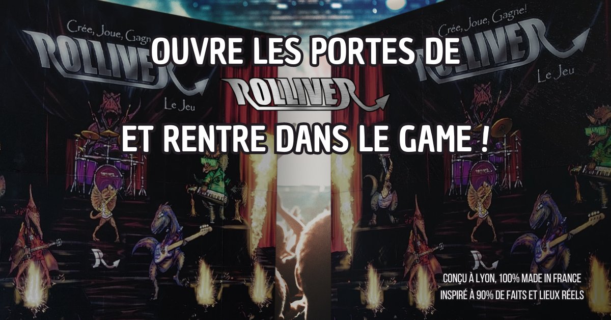 ROLLIVER5's tweet image. Crée ton groupe avec le jeu Rolliver !
Le jeu sur la scène amateur et émergente depuis 2020
Conçu à Lyon, 100% made in France,
Inspiré à 90% de faits et lieux réels !
Plus d'infos ici 
rolliver.sumupstore.com

#jeu #jeudesociete #music #musician #band #creation #concert #festival