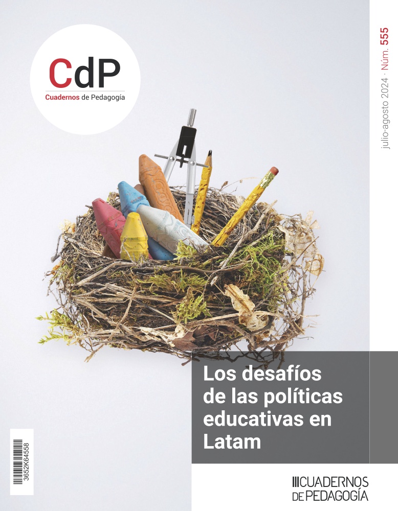 Cuadernos Pedagogía (@cuadernosp) on Twitter photo En #CdPJulioAgosto último número de curso, hablamos de «Los desafíos de las políticas educativas en Latam» coordinado por Agustín Porres de <a href="/FundacionVarkey/">Fundación Varkey</a> #LatinoAmerica #formaciondocente #sistemaseducativos
🙌Portada <a href="/_Sirolopez_/">Siro López</a> 👉 ow.ly/UQmV50SxEMe En #CdPJulioAgosto último número de curso, hablamos de «Los desafíos de las políticas educativas en Latam» coordinado por Agustín Porres de <a href="/FundacionVarkey/">Fundación Varkey</a> #LatinoAmerica #formaciondocente #sistemaseducativos
🙌Portada <a href="/_Sirolopez_/">Siro López</a> 👉 ow.ly/UQmV50SxEMe