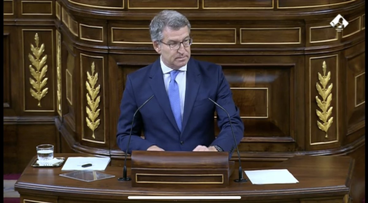 Alguien que se sube a la tribuna del <a href="/Congreso_Es/">Congreso</a> a descalificar al Tribunal más importante de nuestra democracia, el <a href="/TConstitucionE/">Tribunal Constitucional de España</a>, porque no atiende a sus intereses políticos, está descalificado para optar a gobernar el país.