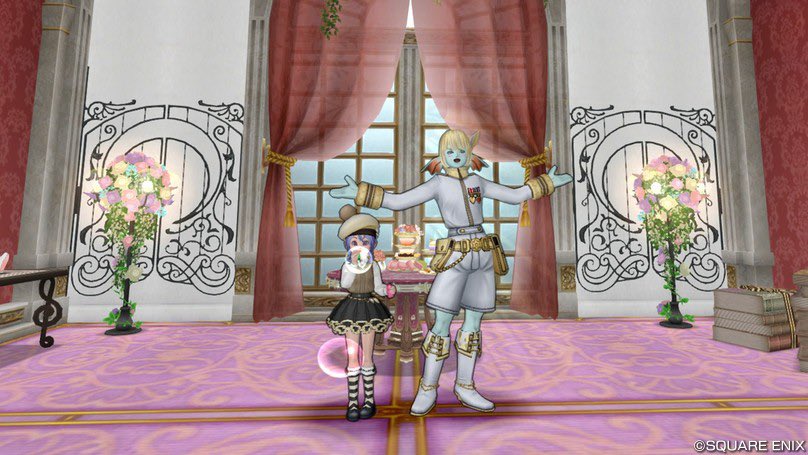 steele_dqx's tweet photo. 4組目は  シオン姉さん
#Crystal_Hearts   #club_repolle 

シオン姉さんは今日人間の姿で来ました♬.*ﾟ

人間姿でもこんなに可愛いなんて、
ずるい！  o(＞ω＜)o

これからも沢山甘えちゃうもん！
次もまた遊ぼうね✨ https://t.co/v4qZe0aK82