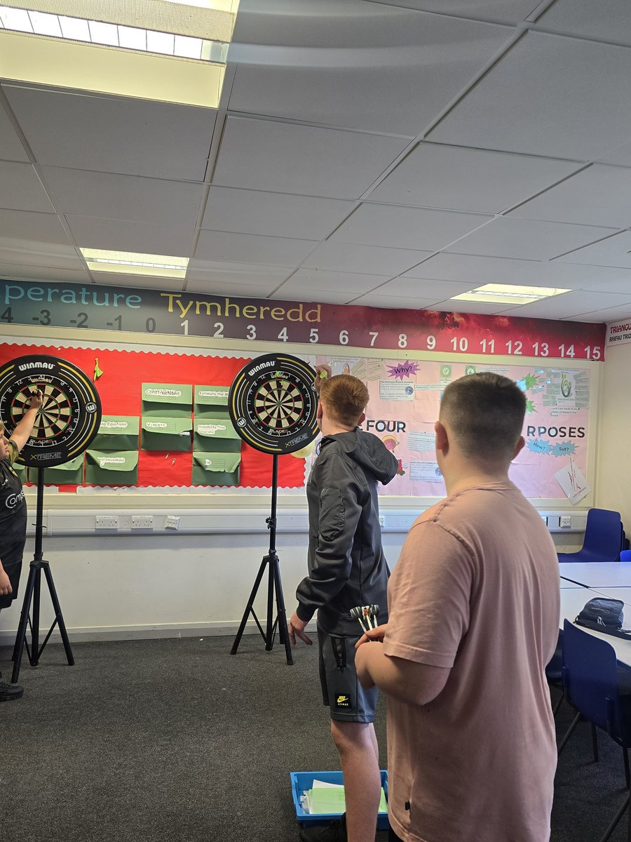 Wellbeing darts competition underway