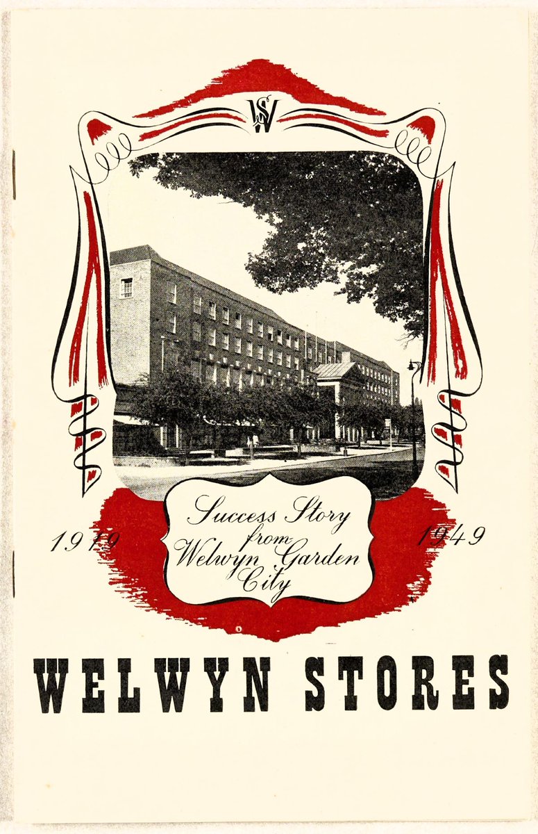 HertsArchives's tweet photo. A brochure from 1949 for the Welwyn Stores which is now John Lewis in Welwyn Garden City town centre (Ref DE/X167/Z5).
#GardenCities #DepartmentStores #Brochures #Shops https://t.co/4DMly02Ow1