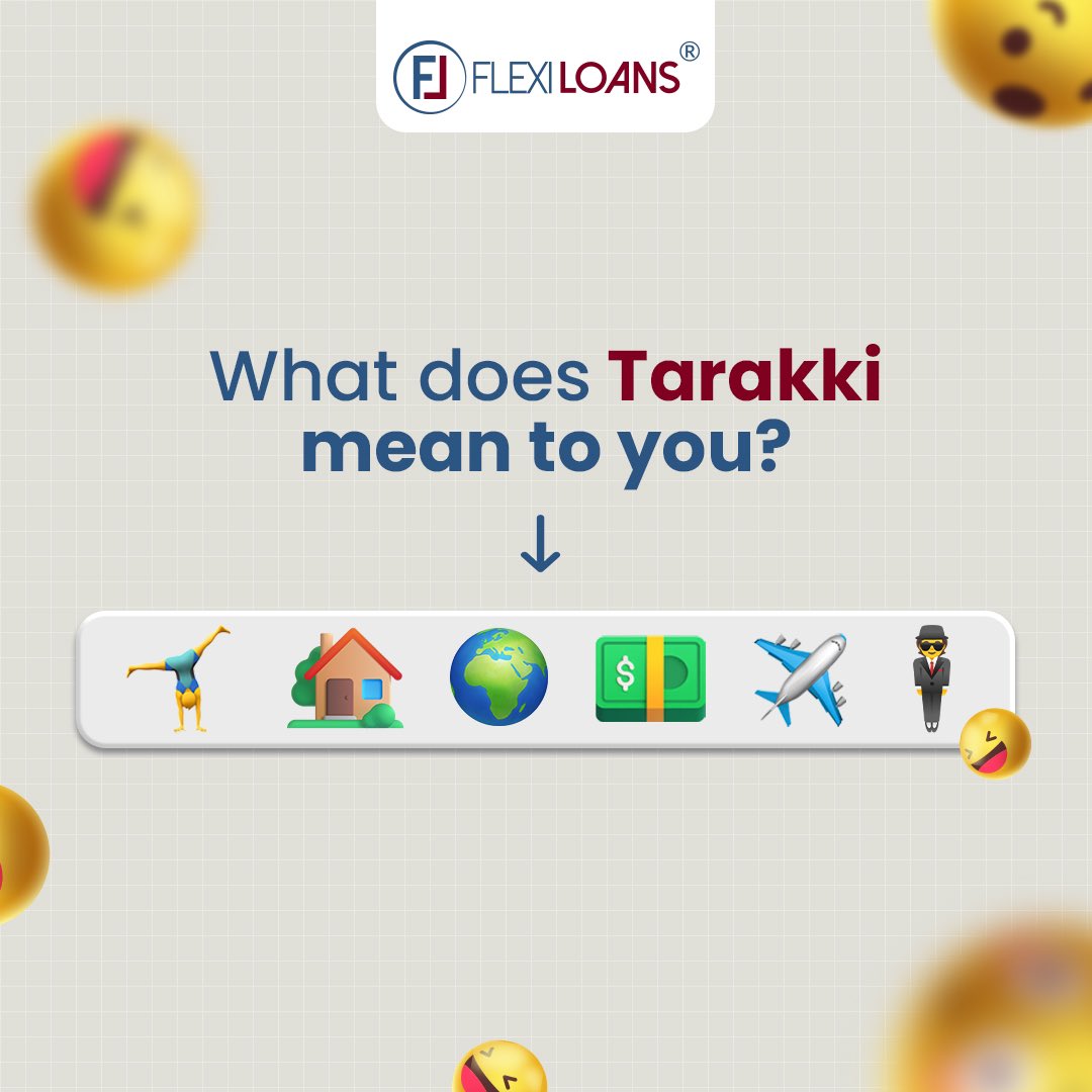 flexiloansin's tweet image. What’s tarakki for you? 
Comment below 👇

For us? Helping MSMEs achieve their dreams. 🌟

#FlexiLoans #worldemojiday #businessloans #tarakki #smallbusiness #desibusiness #localbusiness #entrepreneurship #explore #fyp